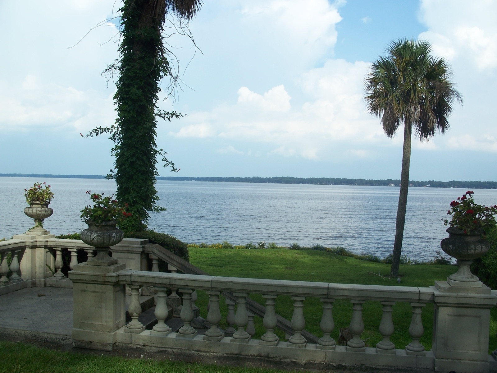 St. Johns River waterfront at Orange Park, Florida