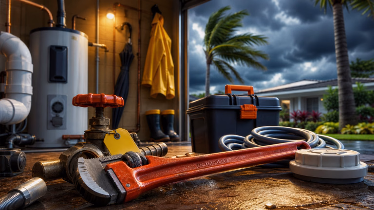 Jacksonville Hurricane Season Plumbing Prep: What To Check Before Heavy Rain Hits