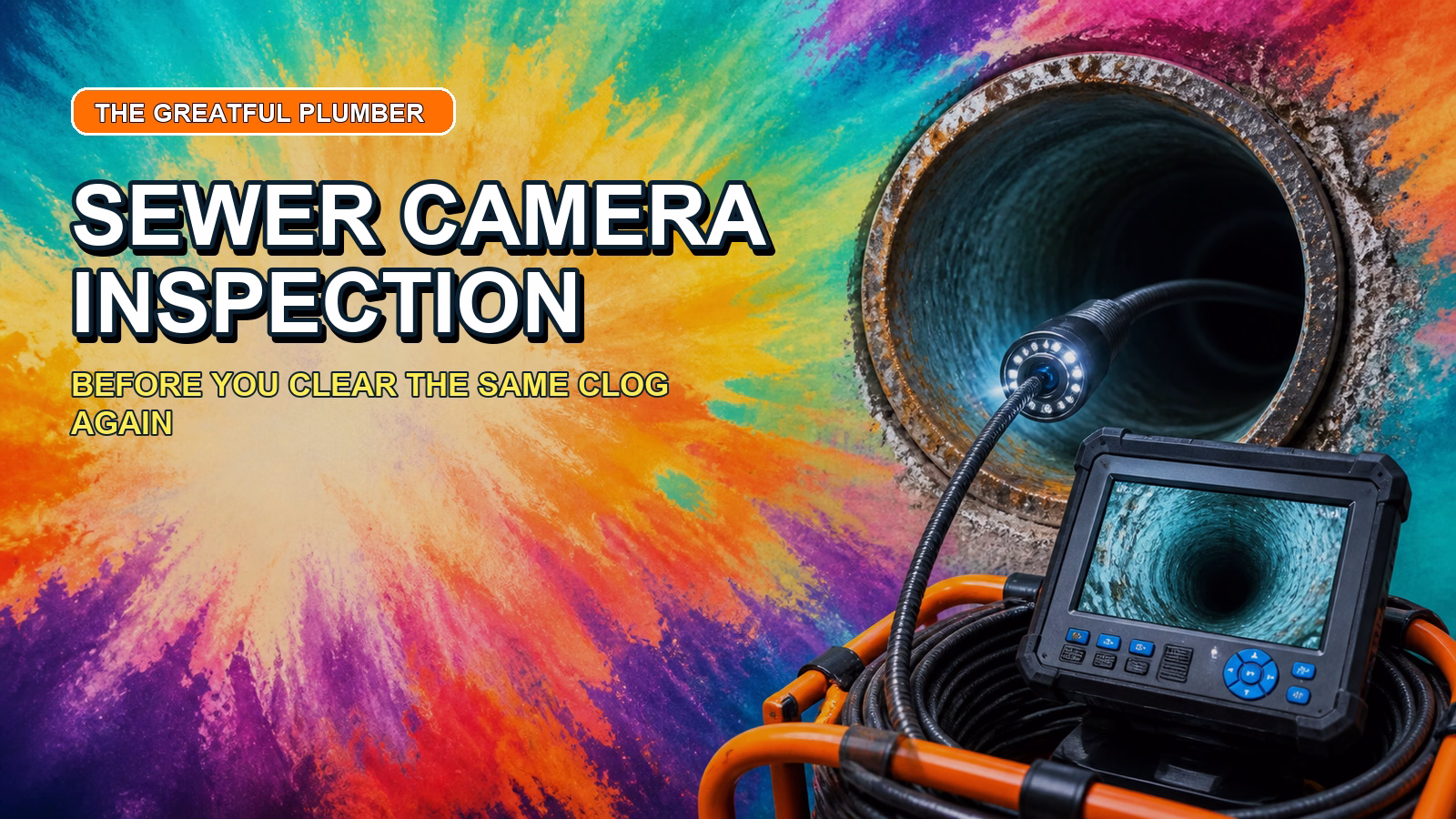 Should You Get a Sewer Camera Inspection Before Drain Cleaning?