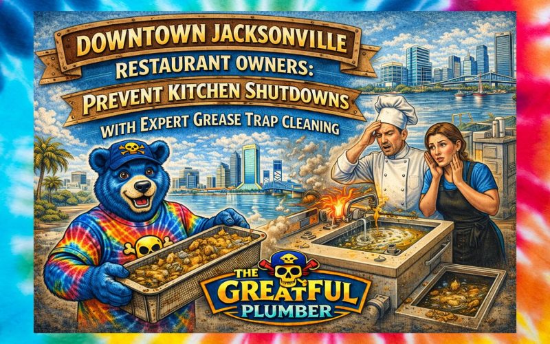 Expert grease trap cleaning for Downtown Jacksonville restaurants - The Greatful Plumber